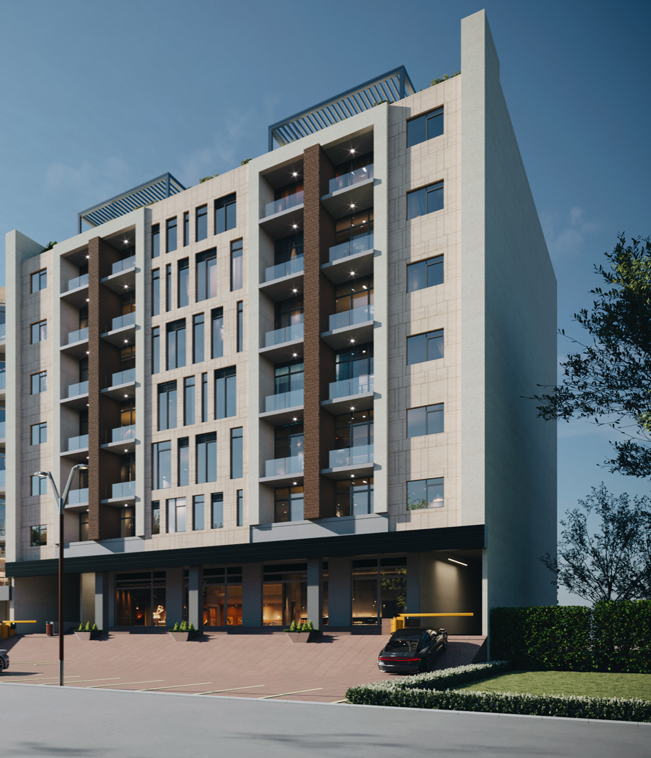 Sudex 3 main elevation in Boushar